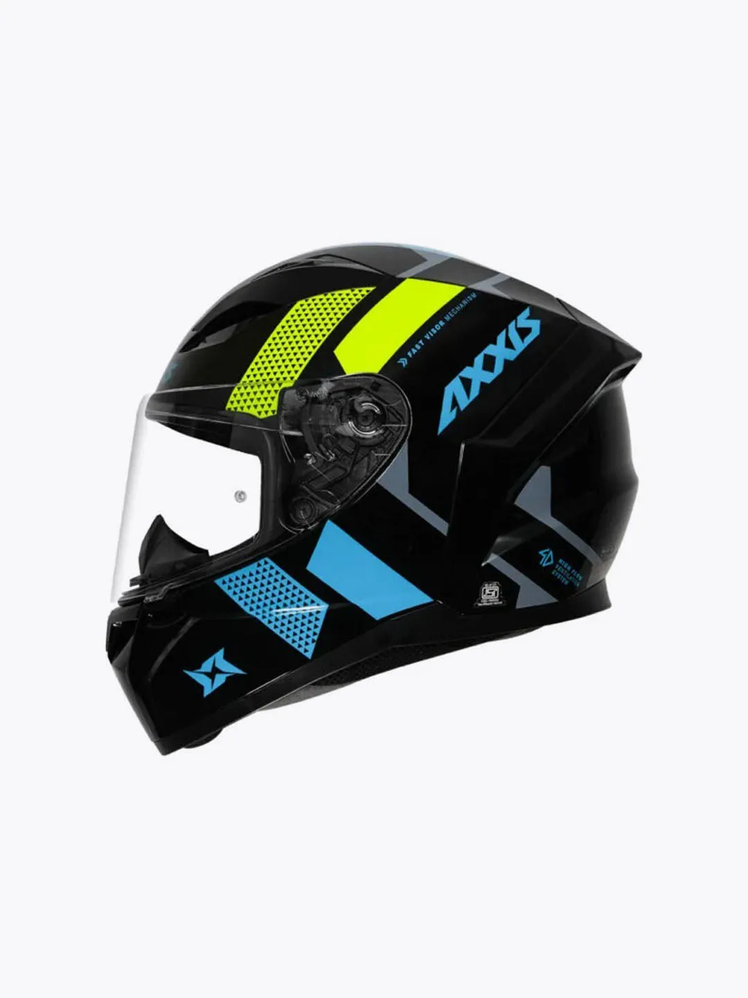 Axxis Segment Squame E7 Black Blue Yellow