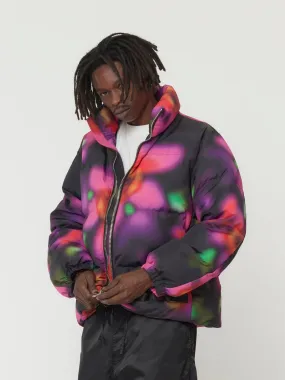 BLURRED TRACE JACKET (Berry)