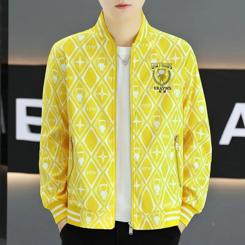 Cairo Patterned Zip-Up Jacket