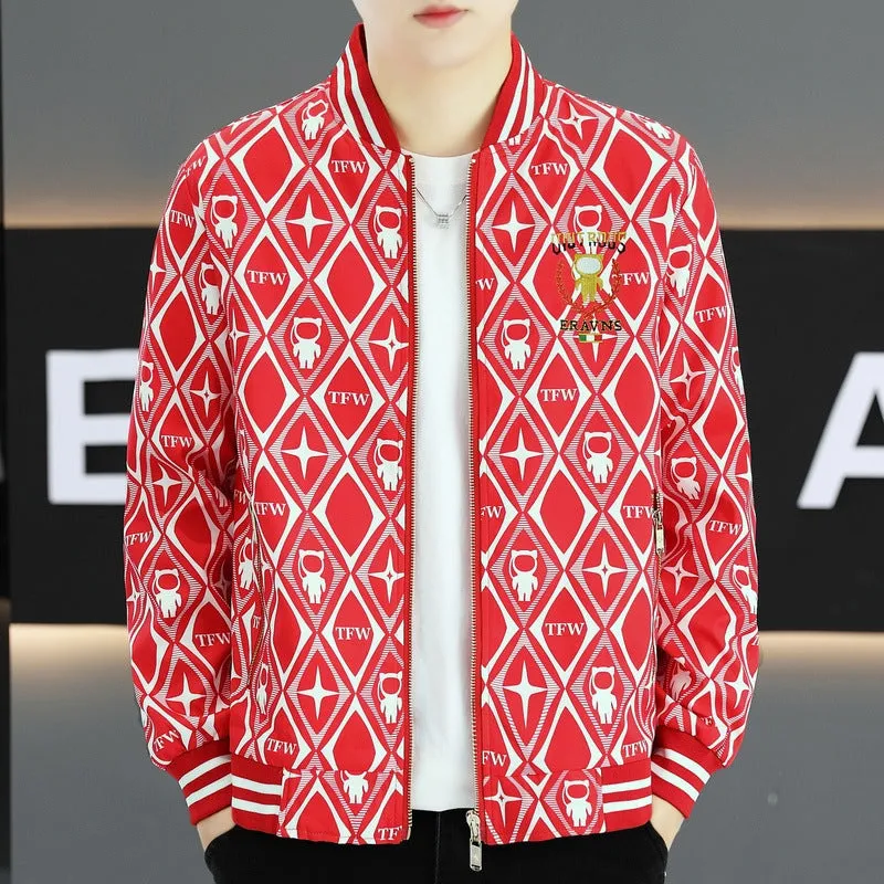 Cairo Patterned Zip-Up Jacket