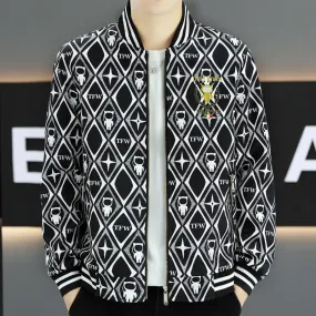 Cairo Patterned Zip-Up Jacket