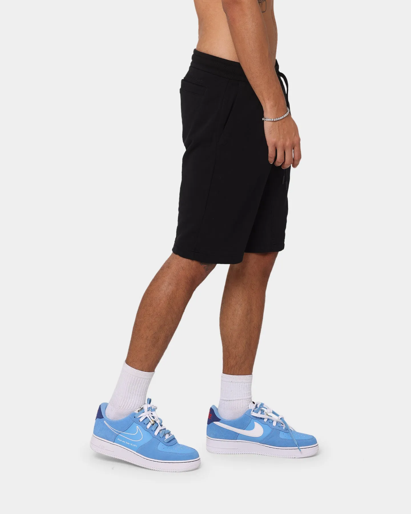 Calvin Klein Monogram Badge Shorts Black