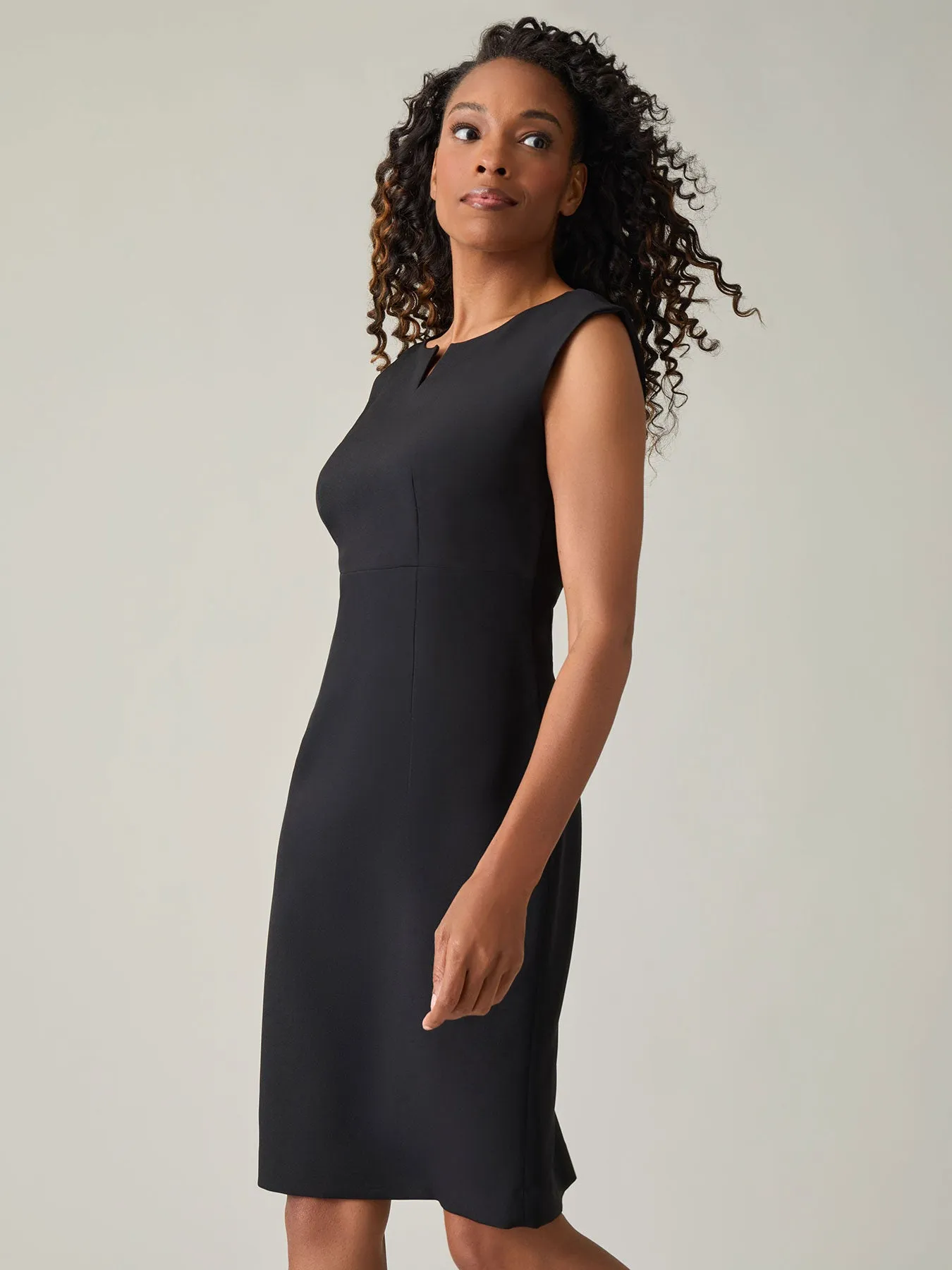 Charlotte Dress, Iconic Stretch Crepe