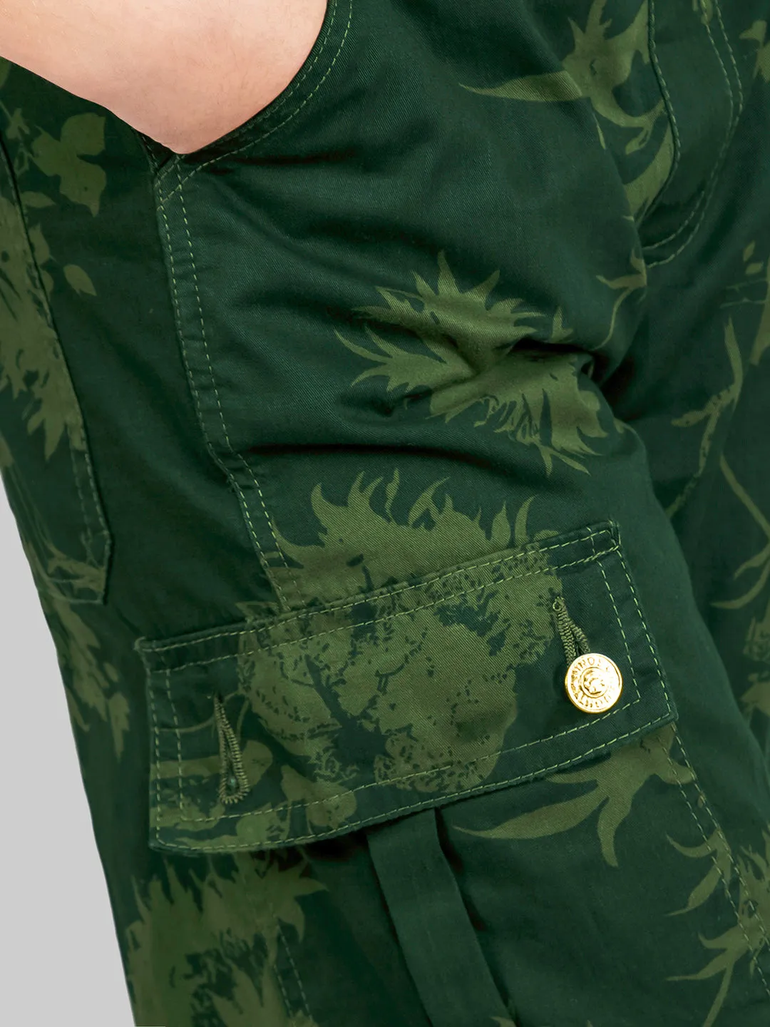 Cotton Camouflage Cargo for Girls & Boys