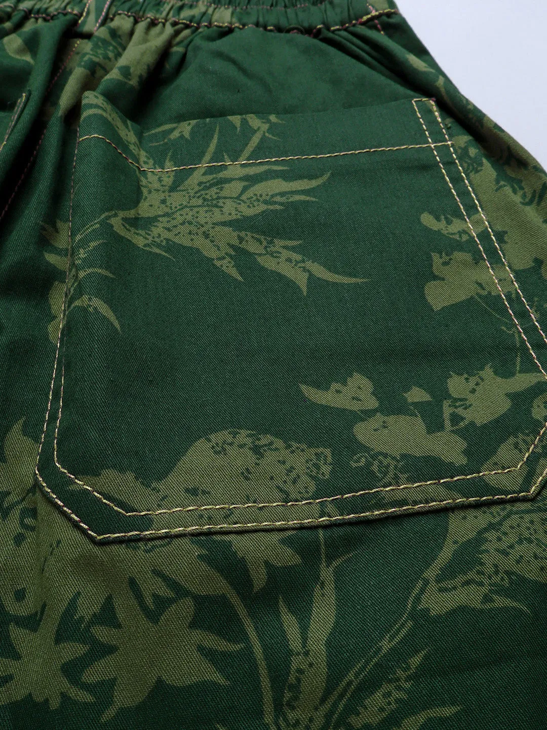 Cotton Camouflage Cargo for Girls & Boys