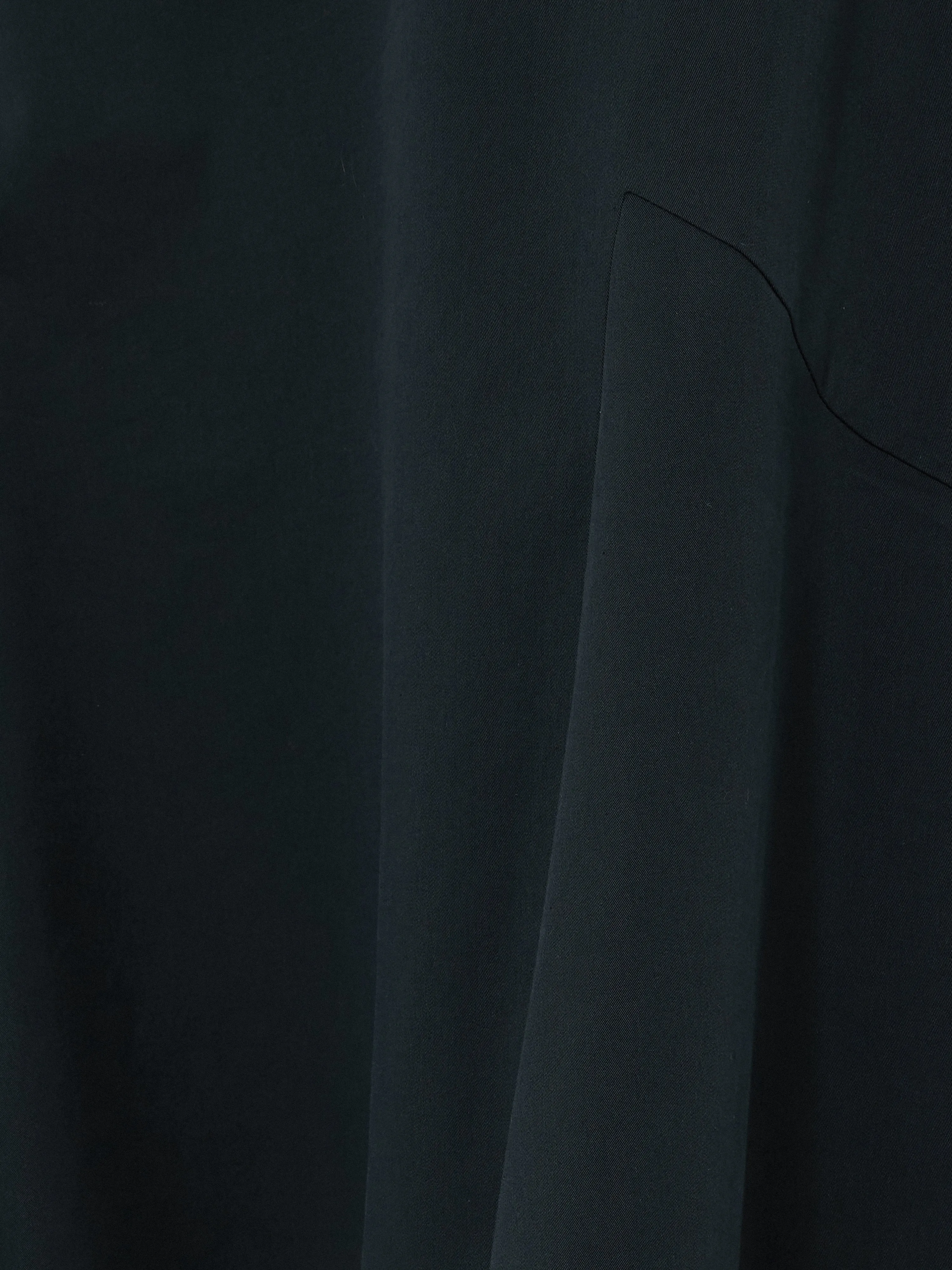 Cotton Seam Detail Skirt | Navy