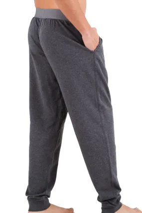 Dark Heather Lounge Pants in Pima Cotton
