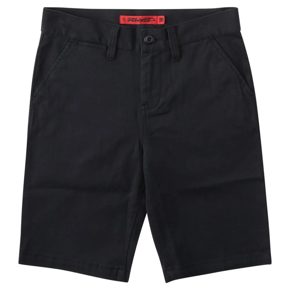 DC - Worker Relaxed Fit Youth Shorts Black
