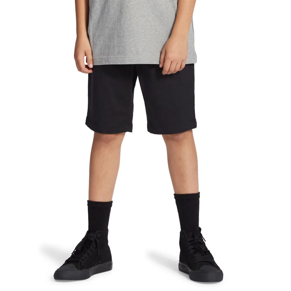DC - Worker Relaxed Fit Youth Shorts Black