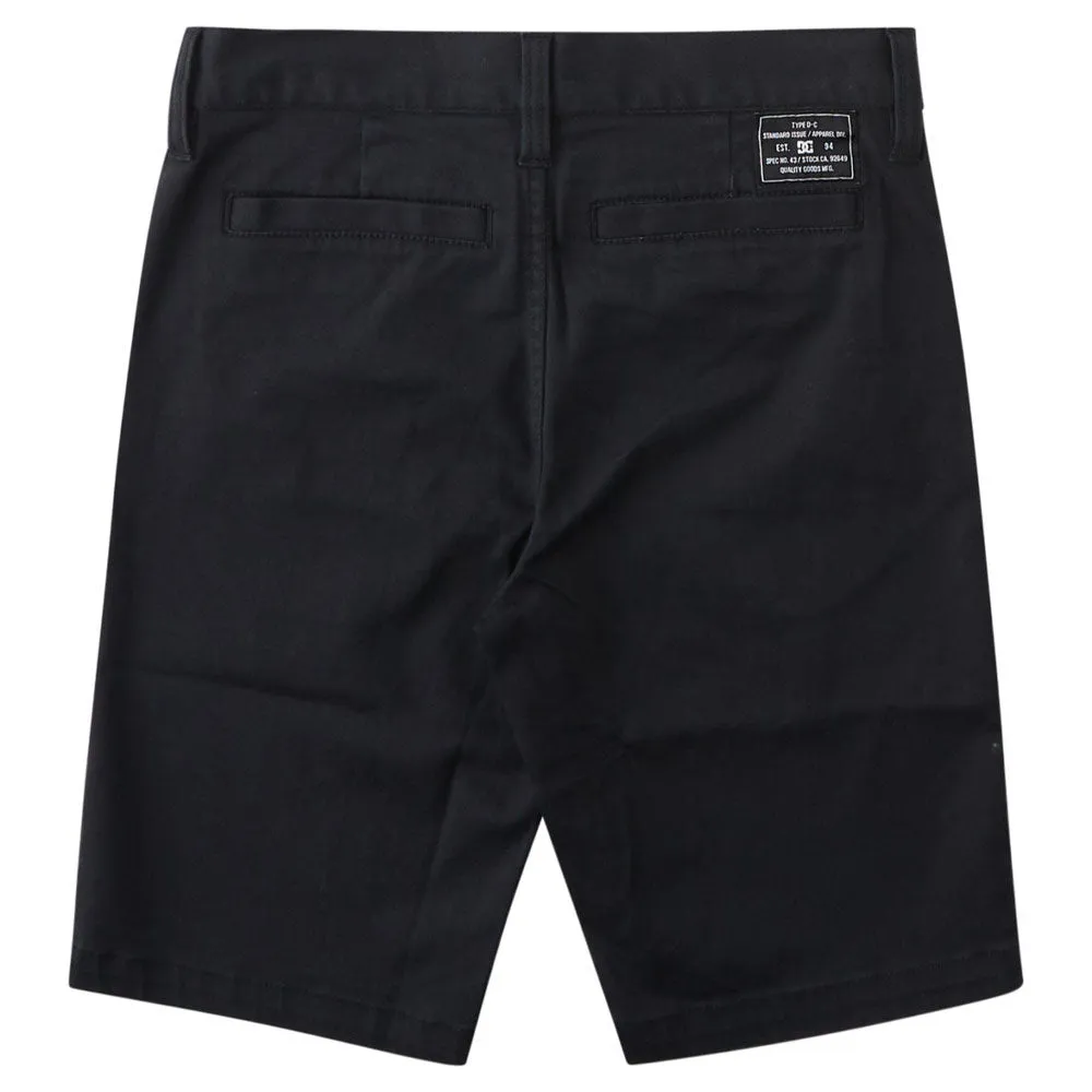 DC - Worker Relaxed Fit Youth Shorts Black