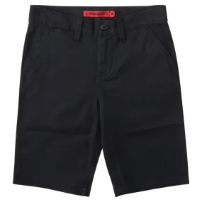 DC - Worker Relaxed Fit Youth Shorts Black