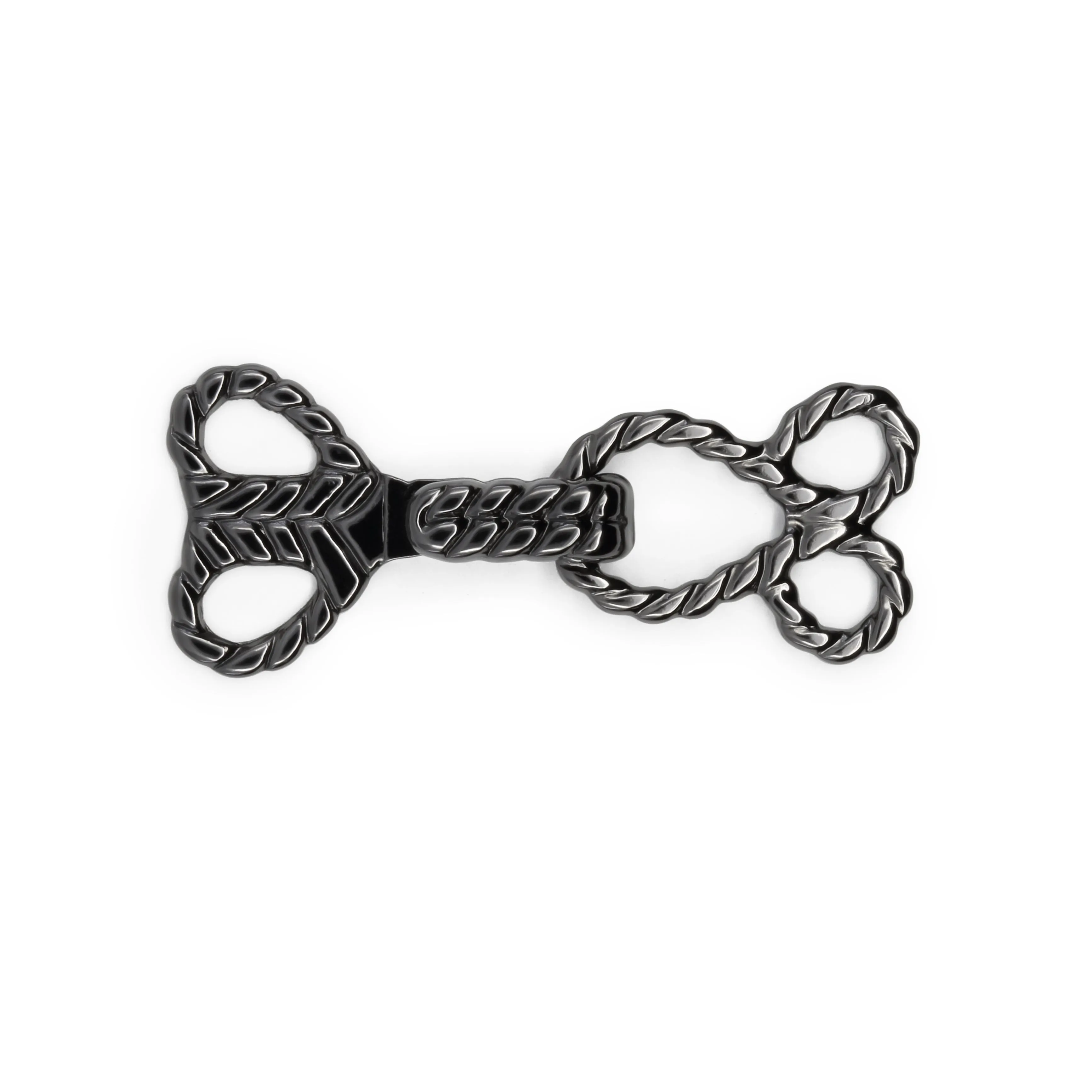 Decorative Hooks & Eyes, 2 Sets