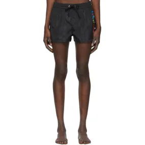 Diesel Black Sandy Rainbow Swim Shorts