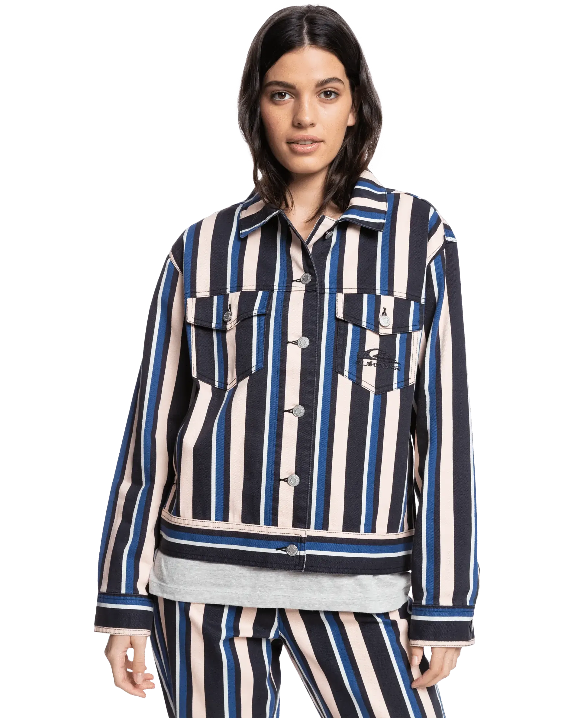 Dream Is On Jacket in Phantom Dream Stripe