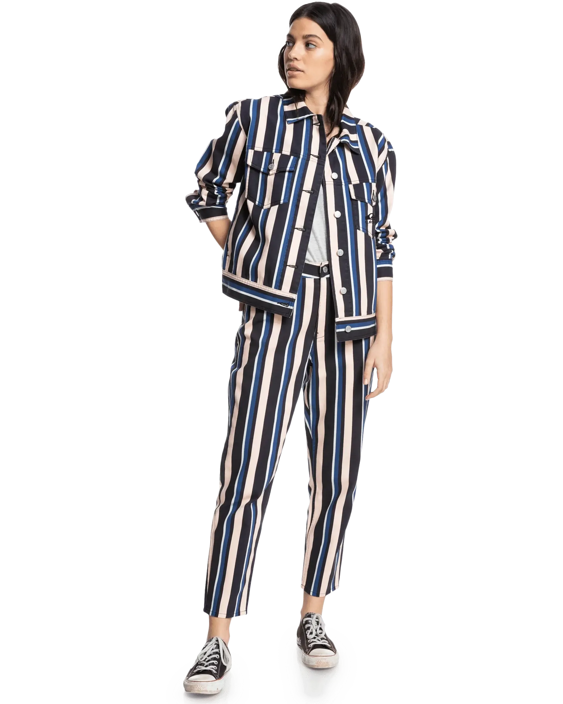 Dream Is On Jacket in Phantom Dream Stripe