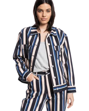 Dream Is On Jacket in Phantom Dream Stripe