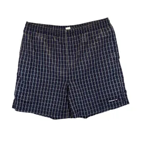 Early 00's REEBOK Classic Mini Logo Plaid Check Board Shorts