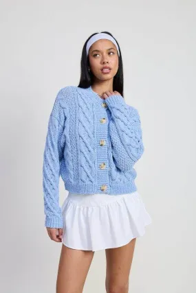 Emory Park Chunky Cable Knit Cardigan