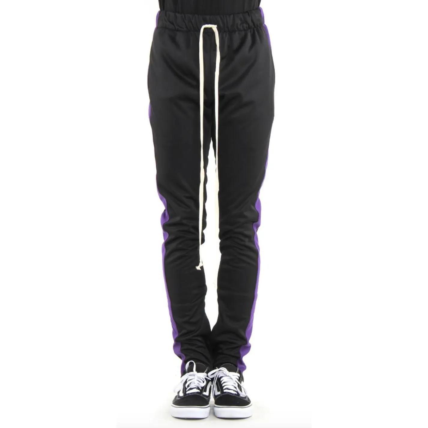 EPTM Black Track Pants w/Purple Stripe (EP8449)