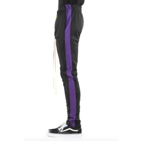 EPTM Black Track Pants w/Purple Stripe (EP8449)