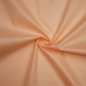Farin Apricot Orange Cotton Poplin Satin SHOWROOM SAMPLE 34CM X 60CM