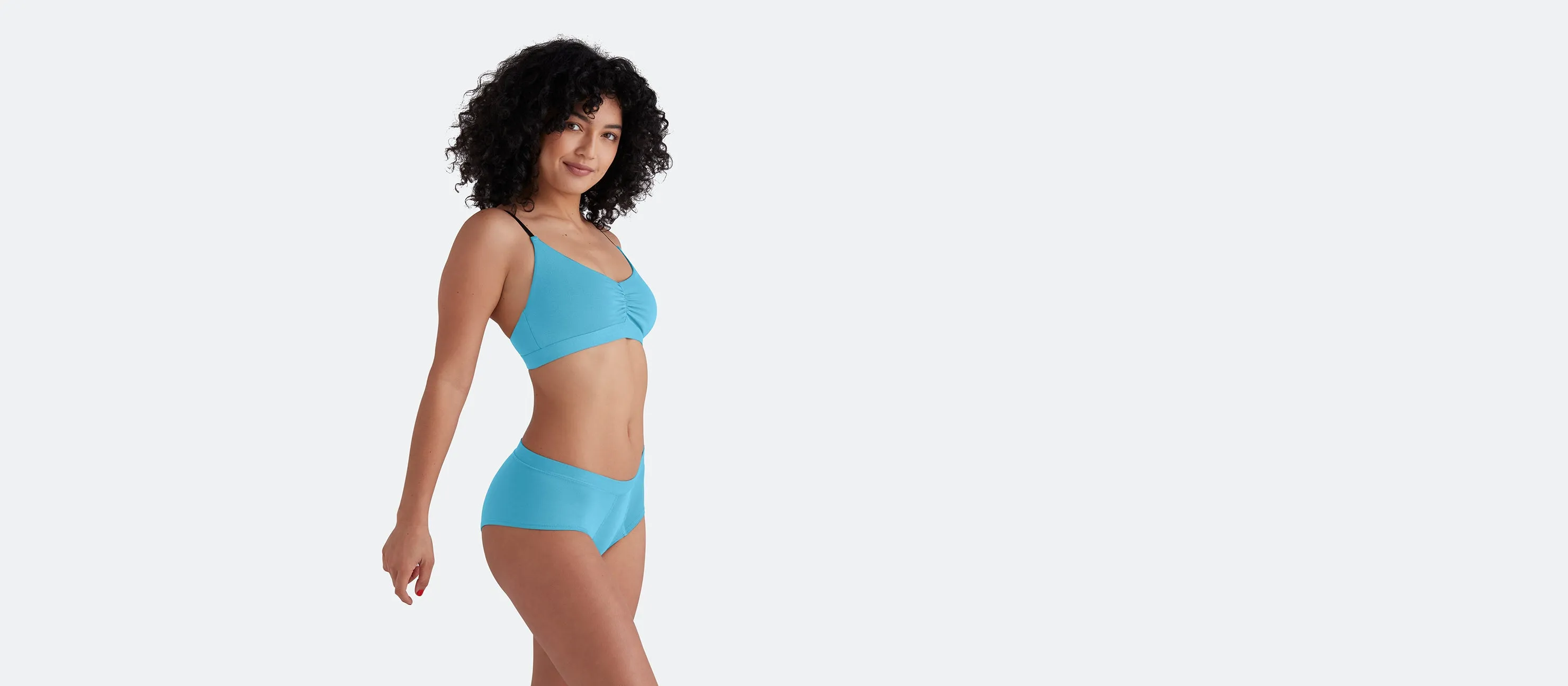 FeelFree Cheeky Brief | Opal Blue