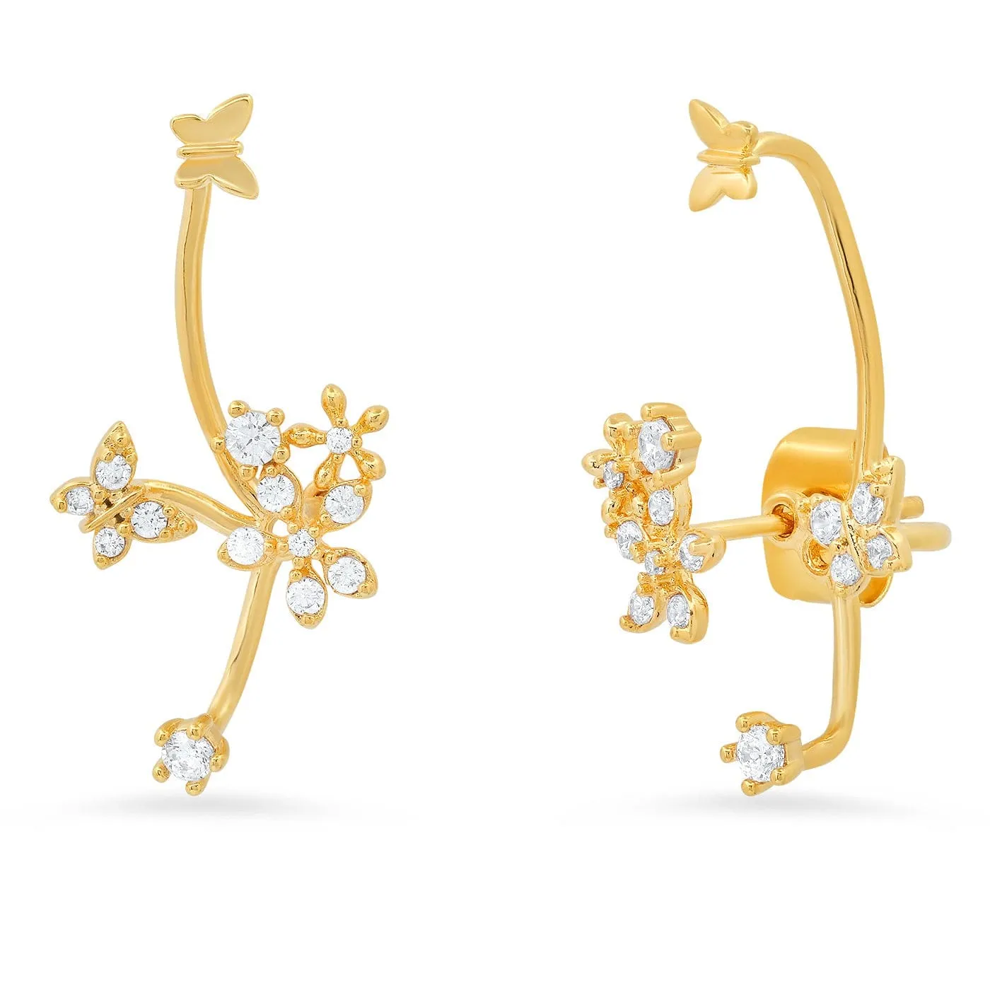 Floral Ear Jacket Climber