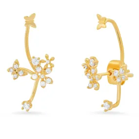Floral Ear Jacket Climber