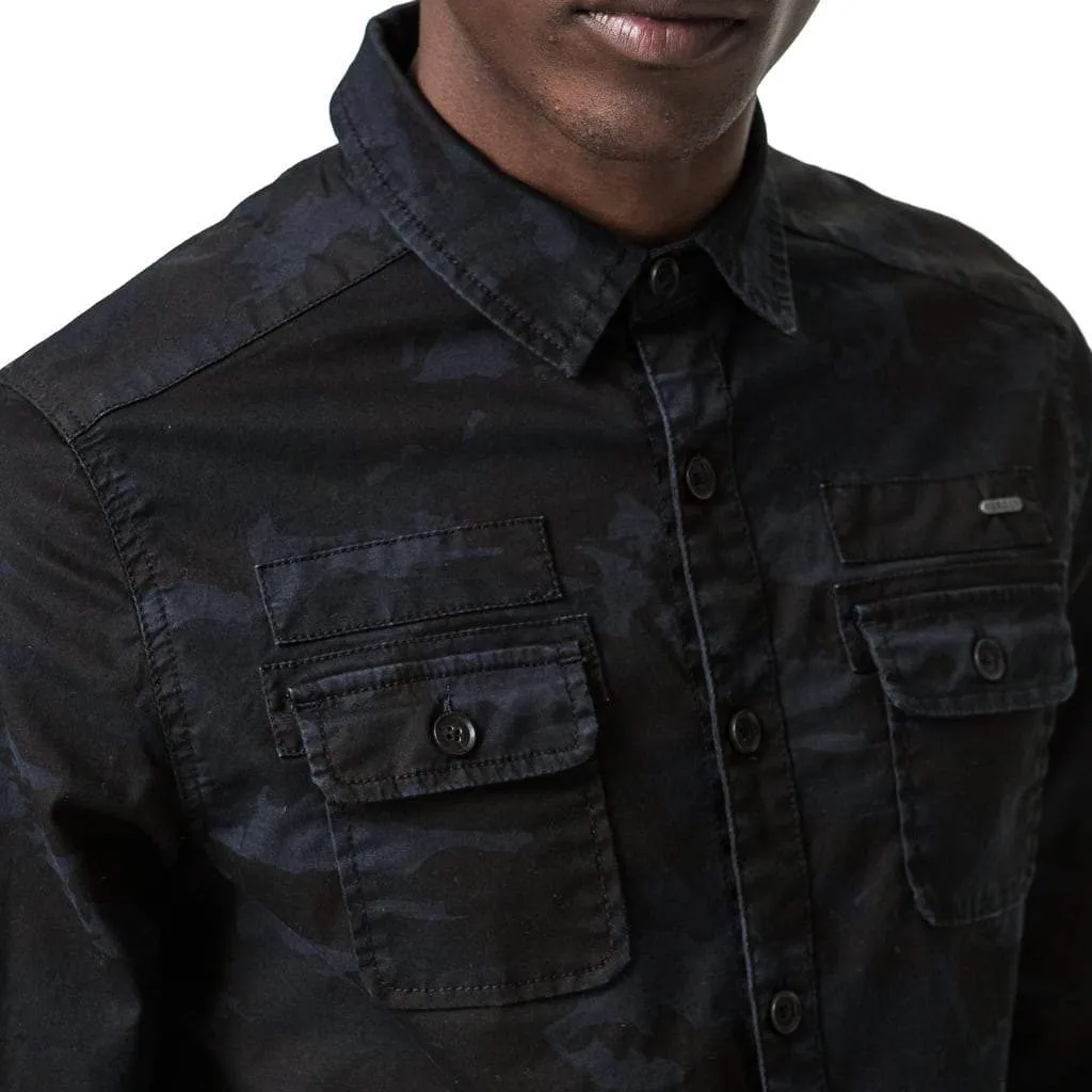 Fox Shirt - Navy
