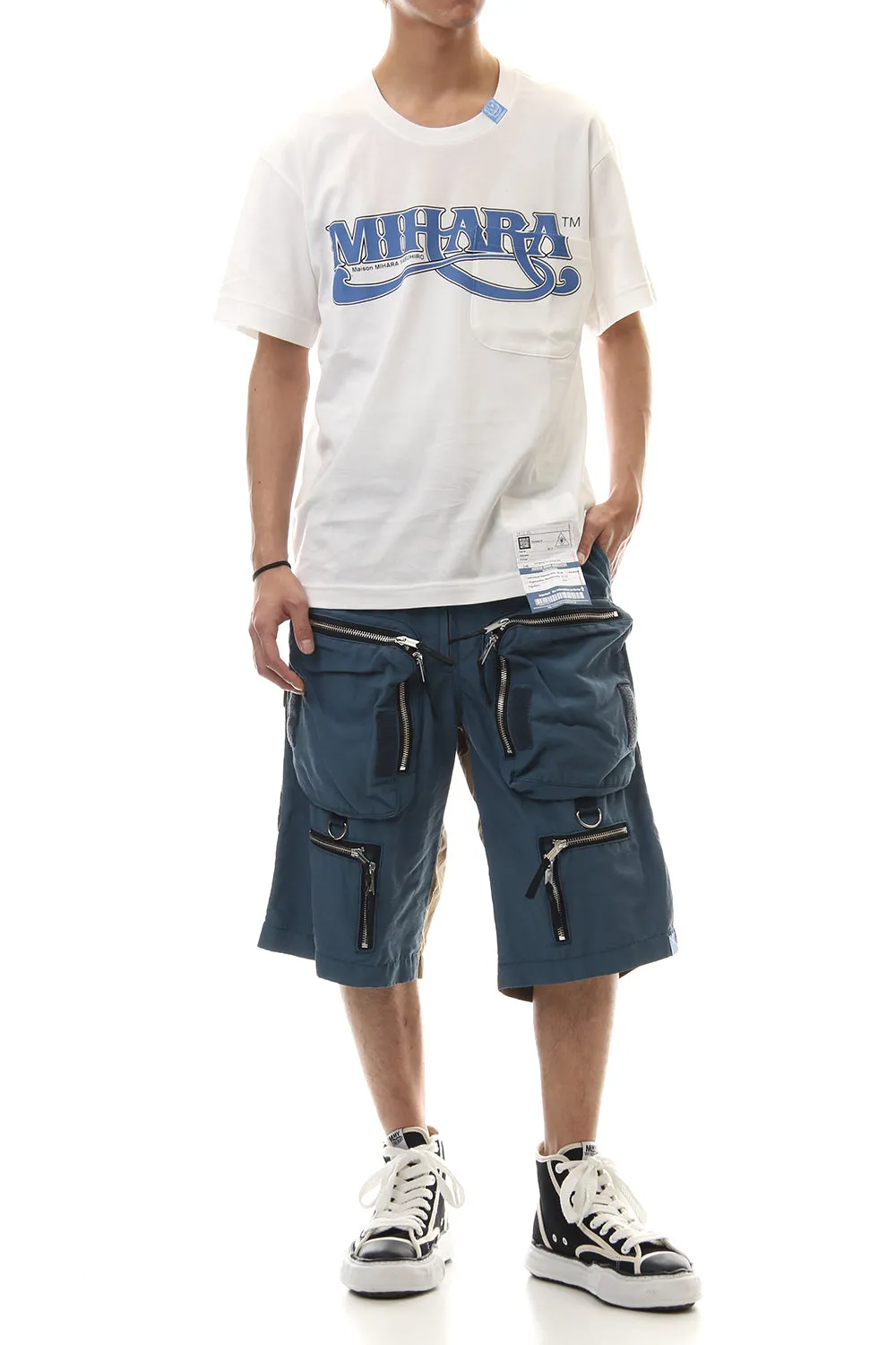 Functional Military Shorts Blue