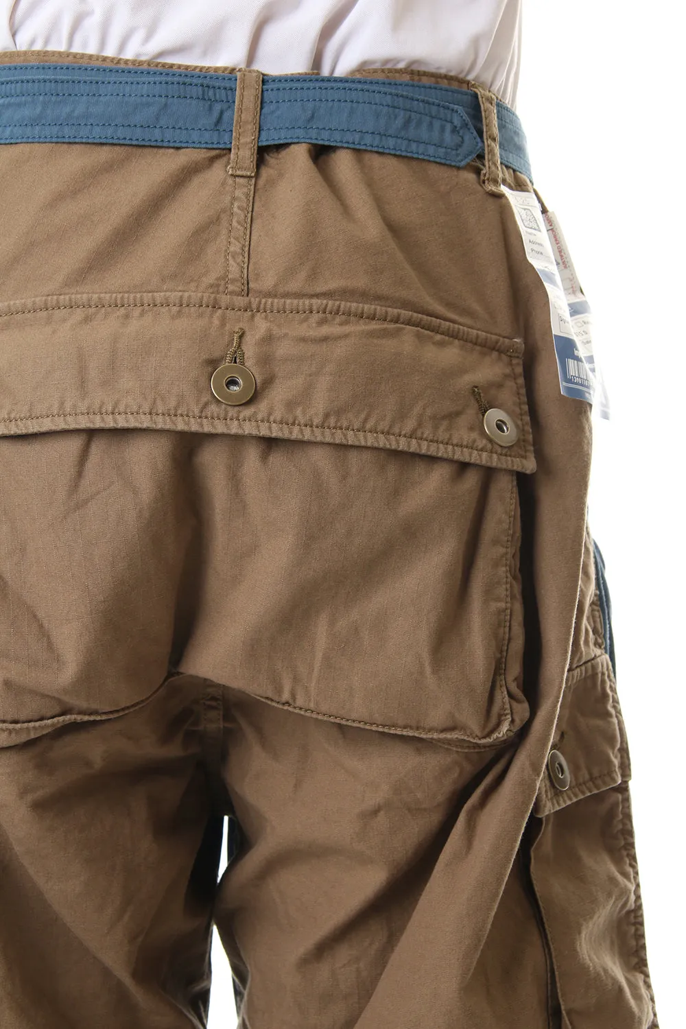 Functional Military Shorts Blue