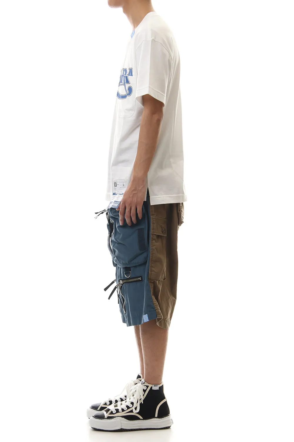 Functional Military Shorts Blue