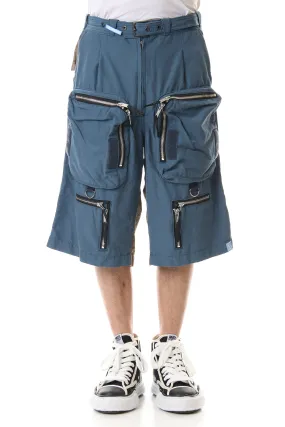 Functional Military Shorts Blue