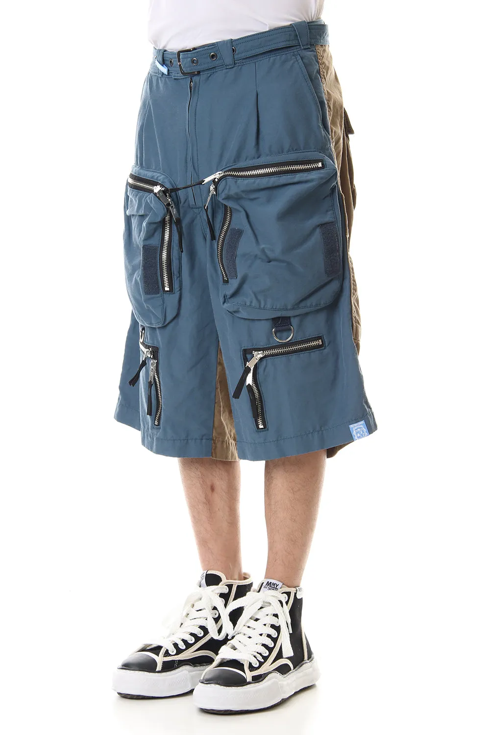 Functional Military Shorts Blue