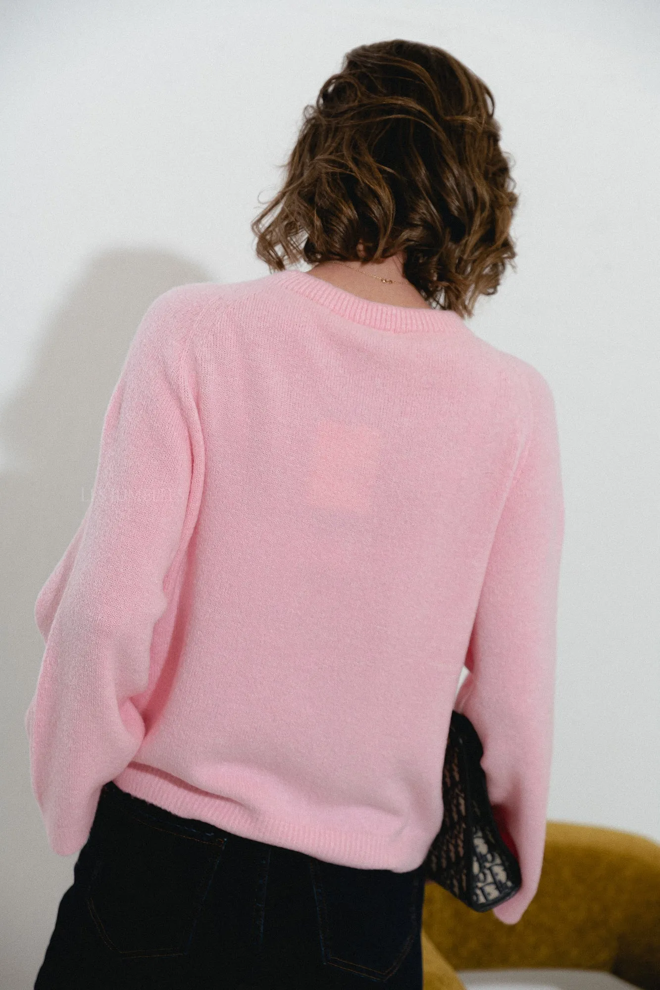 Gabriella jumper baby pink