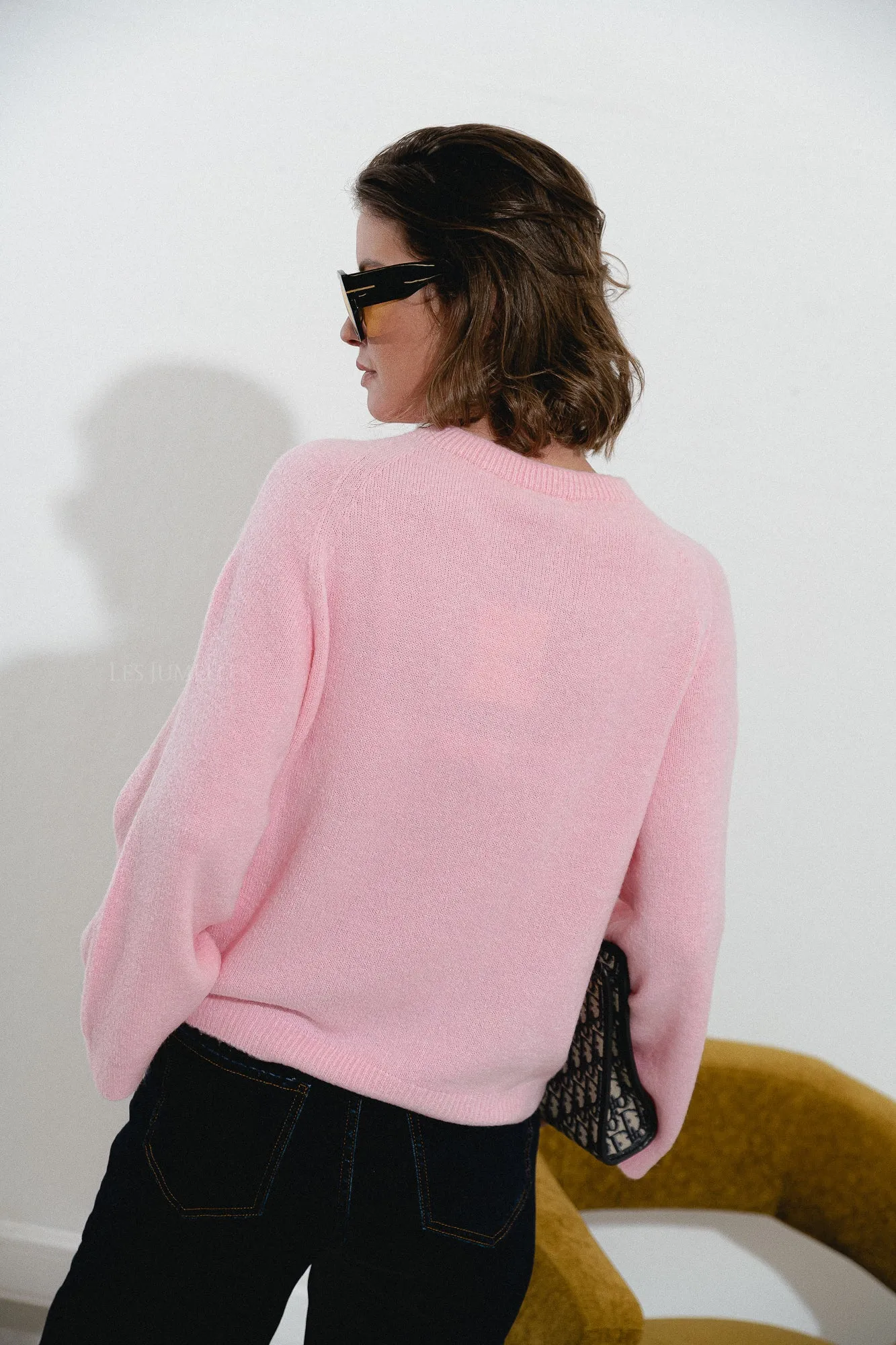 Gabriella jumper baby pink