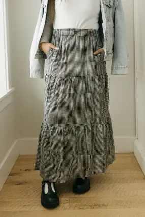 Gibson Skirt-Black/White