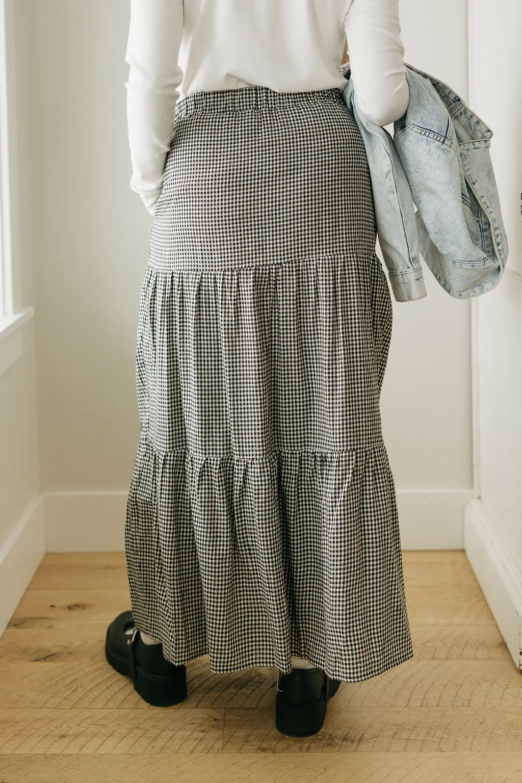 Gibson Skirt-Black/White