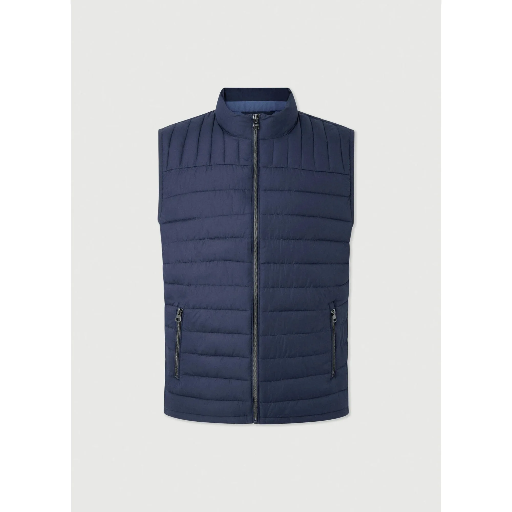 Hackett Ultra Light Weight Gilet in Navy Blazer