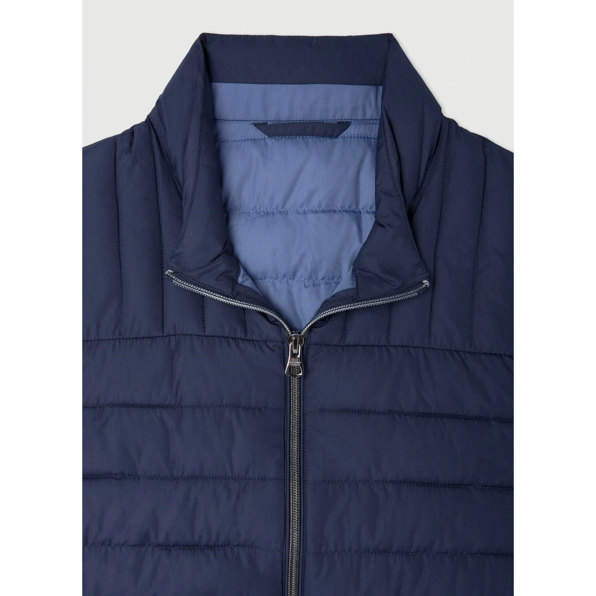 Hackett Ultra Light Weight Gilet in Navy Blazer