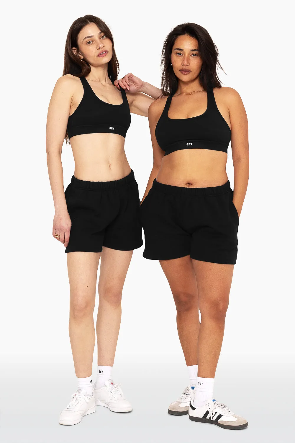 HEAVYWEIGHT SWEATS SWEAT SHORTS - ONYX