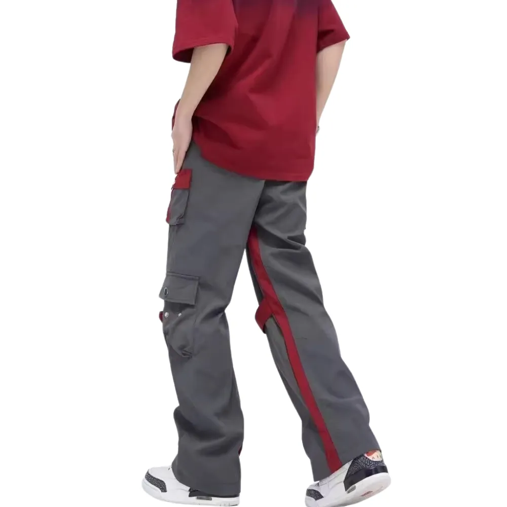 High Street Multi-Pocket Functional Cargo Pants