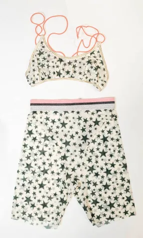 Iggie Star Mesh Biker Shorts - One Teaspoon