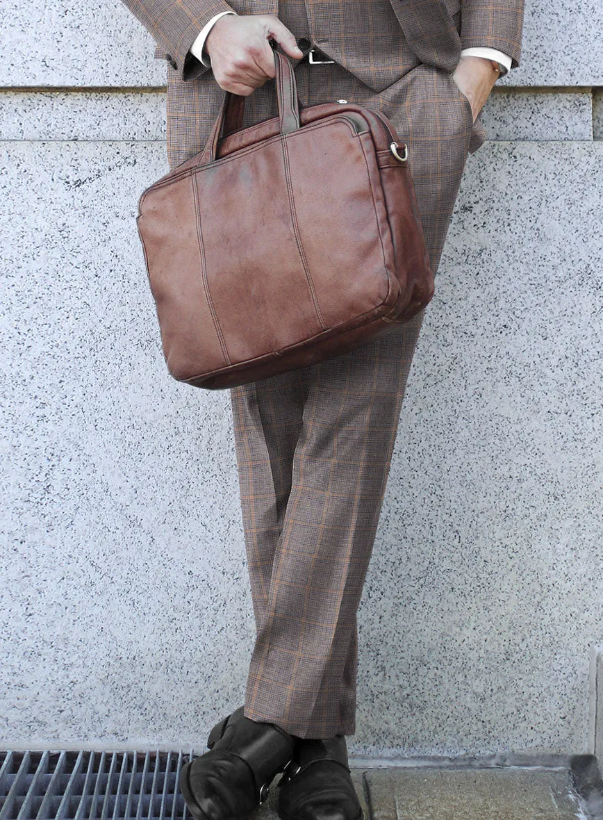 Italian Murano Satie Houndstooth Wool Linen Silk Pants