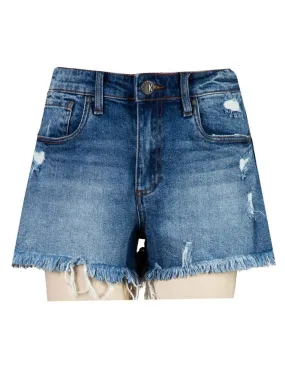 JANE HIGH RISE BASIC SHORT W/FRAY HEM: Instruction / 0