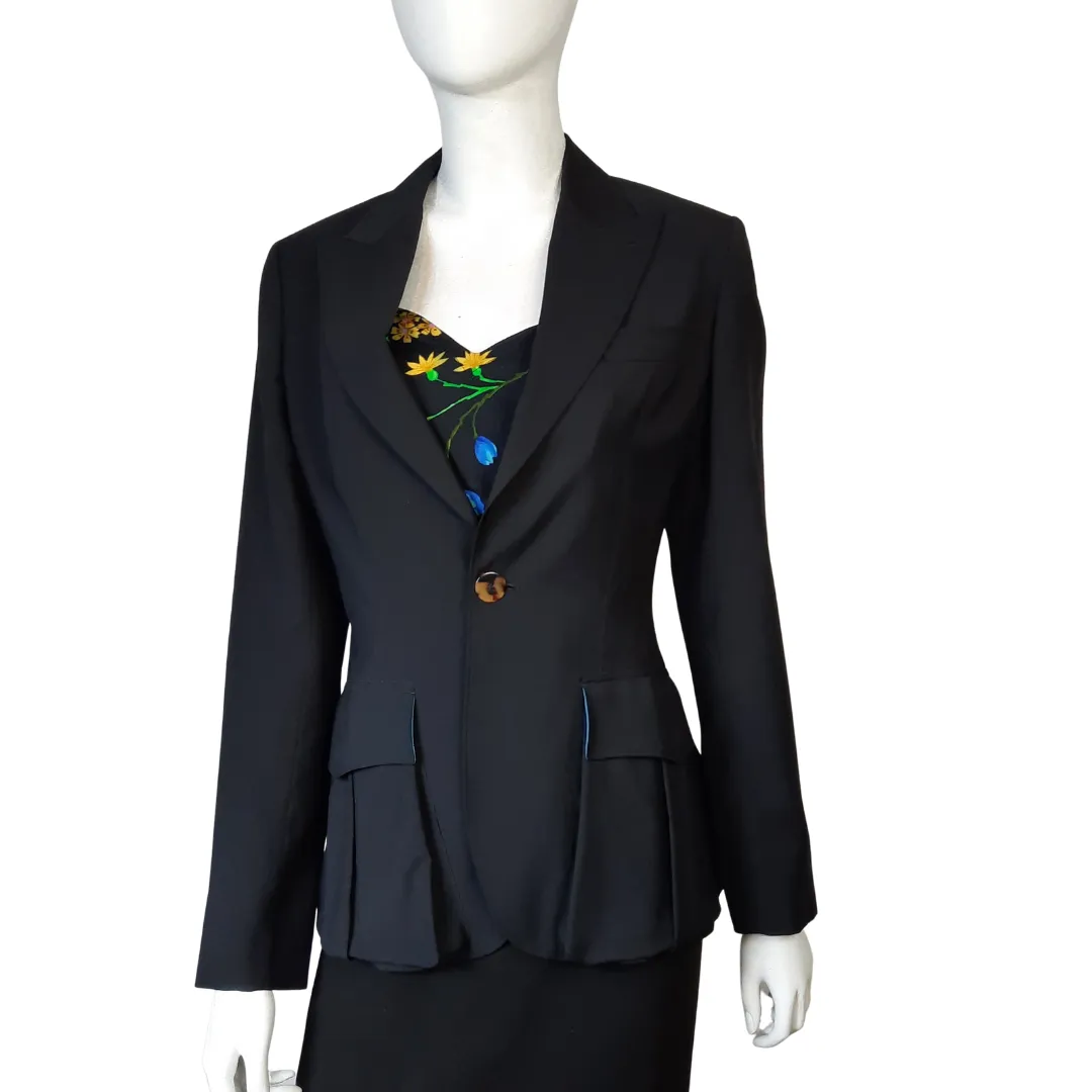 Jean Paul Gaultier Single Button Blazer Size S