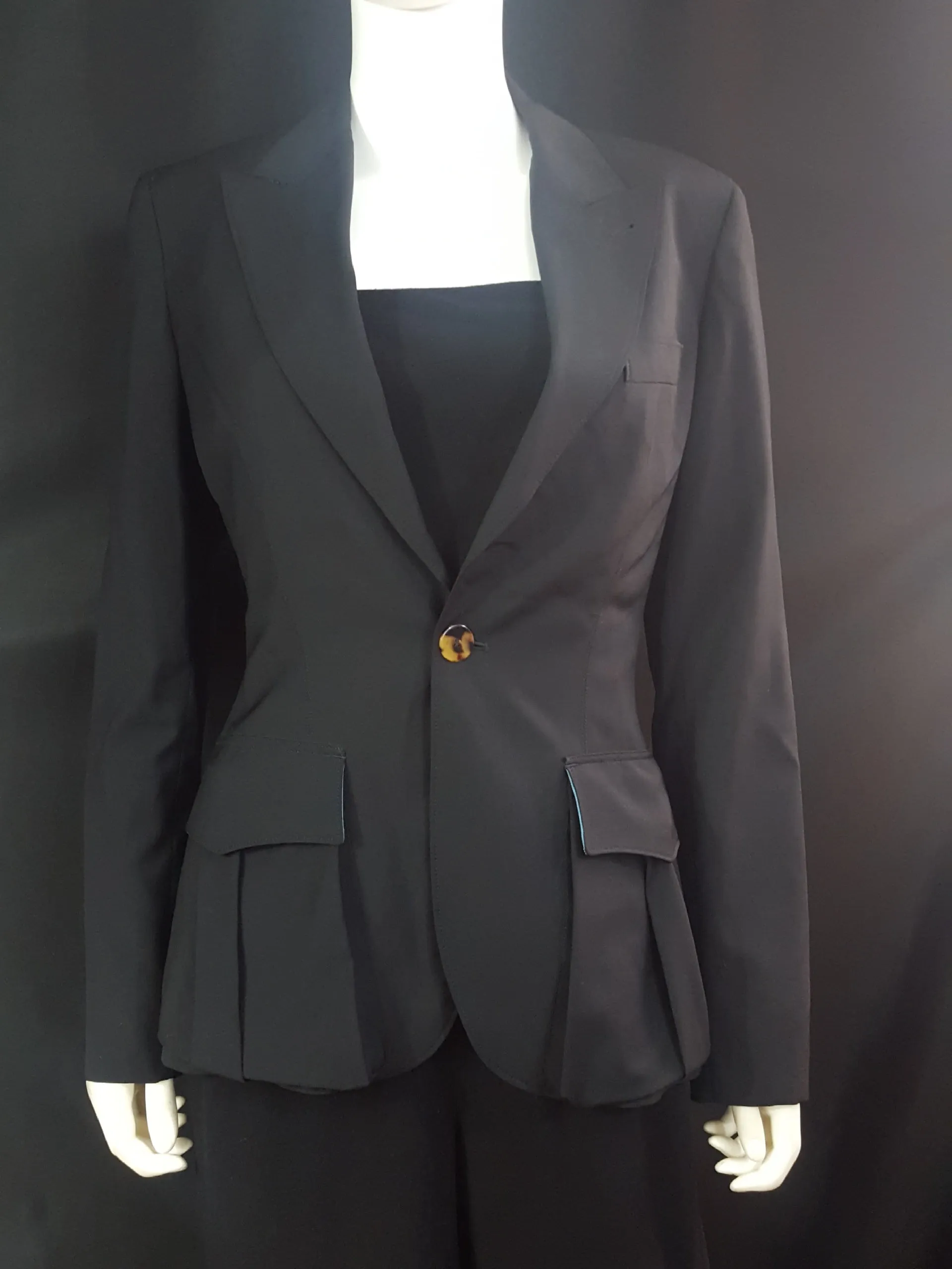 Jean Paul Gaultier Single Button Blazer Size S