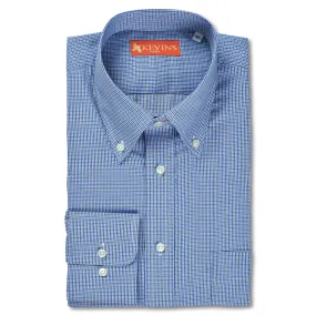 Kevin's Finest 100% Cotton Blue Plaid