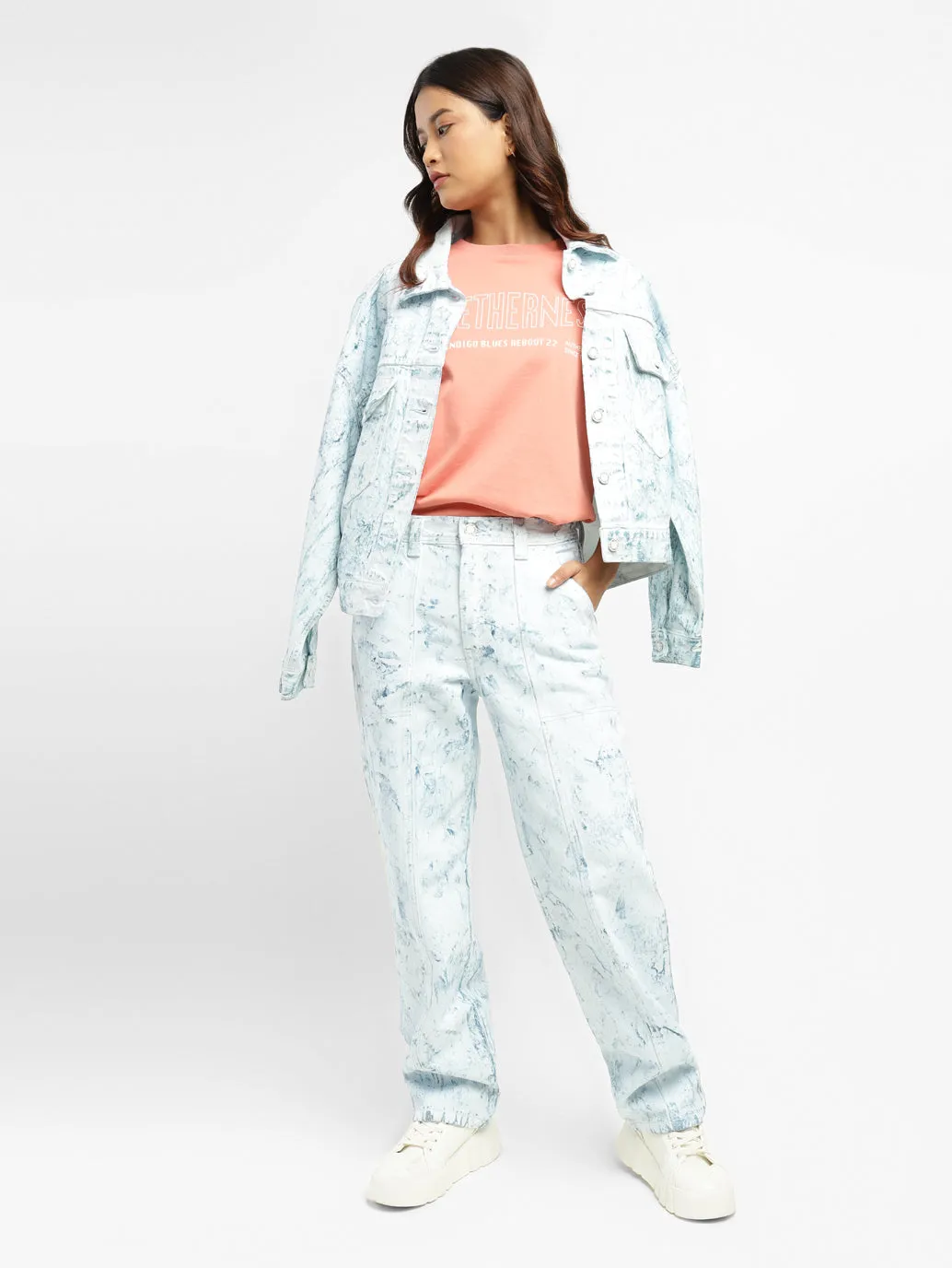 Levi's X Deepika Padukone Loose Fit Denim Jacket