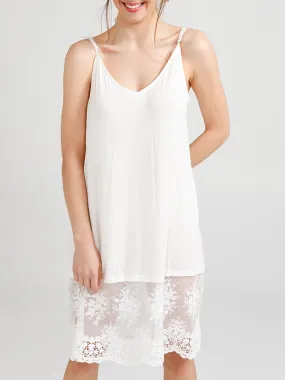 Lola Cotton and Lace Slip